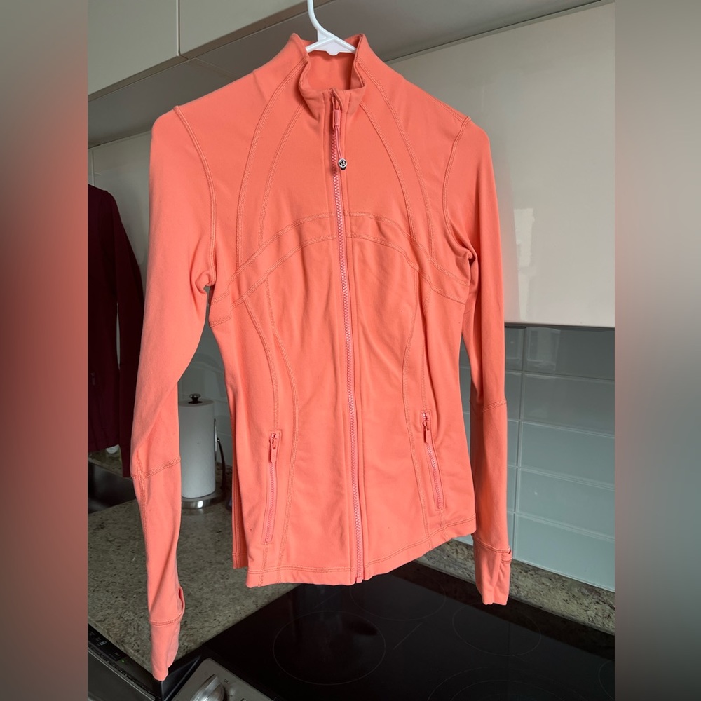 Peach Lululemon Define Jacket